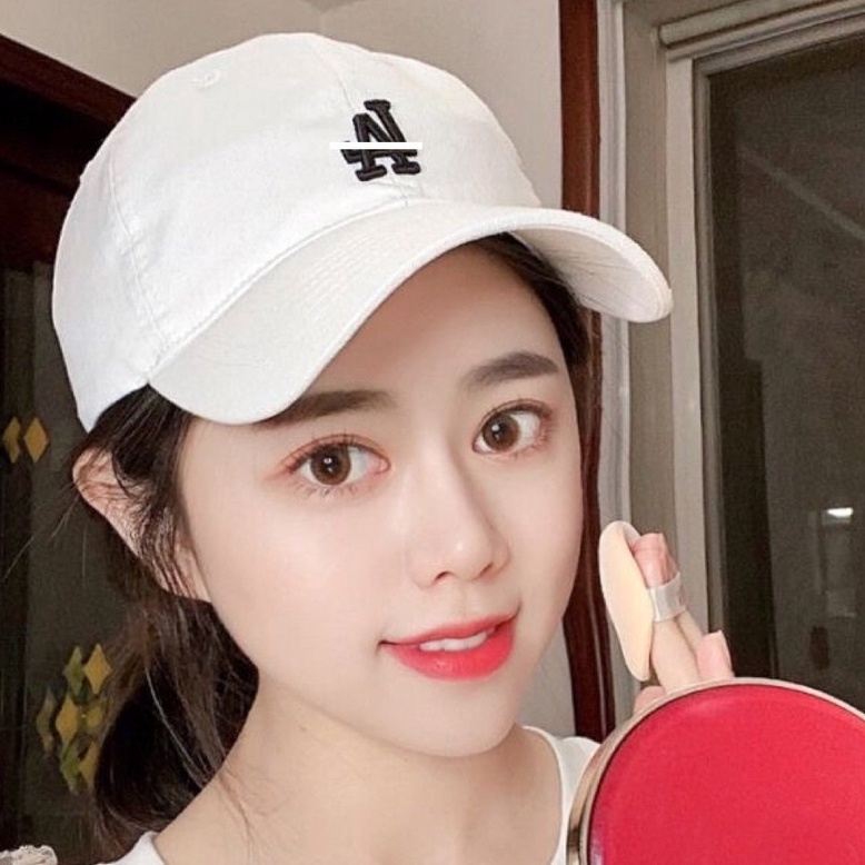 Mũ lưỡi trai 😍 Nón kết LA cao cấp chất kaki cotton form unisex nam nữ nhiều màu - NK09