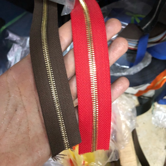 Dây khoá kéo - khoá đồng 2 chiều