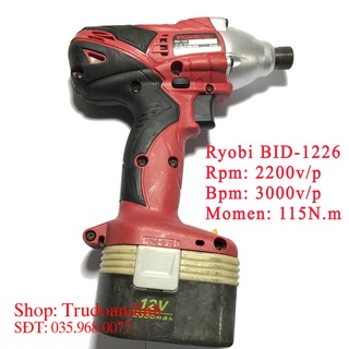 Máy bắn vít Ryobi 12v BID - 1226