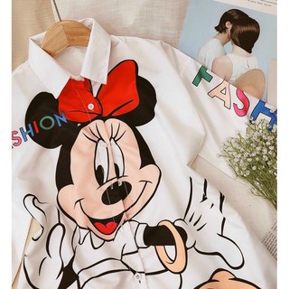 ĐẦM SƠMI MICKEY (KÈM HÌNH THẬT)