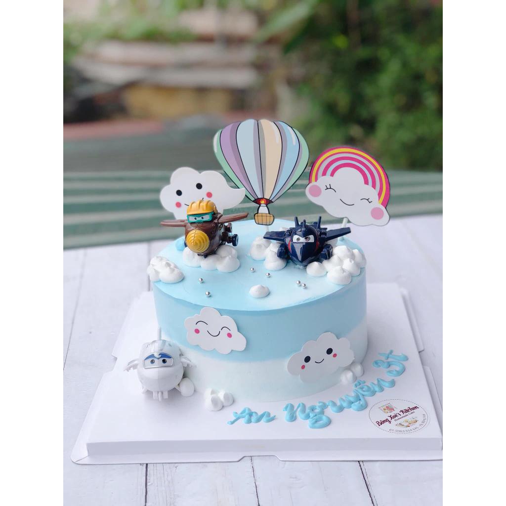 Set trang trí đội bay siêu đẳng (4 chiếc)