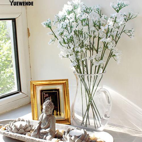 Bó 2 cành hoa chấm bi giả dùng trang trí tiệc cưới