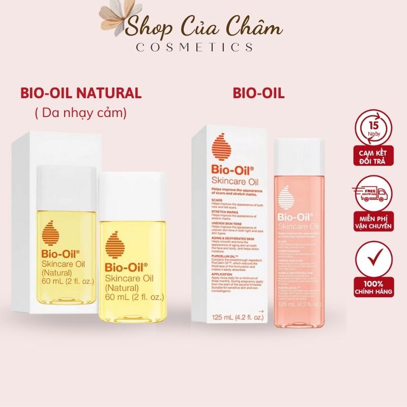 DẦU BIO OIL GIẢM RẠN DA, MỜ SẸO HIỆU QUẢ 60ML, 125ML, 200ML