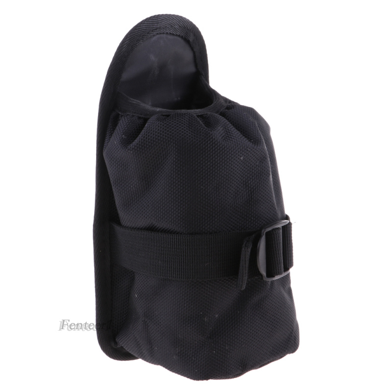 [FENTEER1]Oxford Fabric Molle Pouch Tactical Black Sport Bag Water Bottle Holder Belt