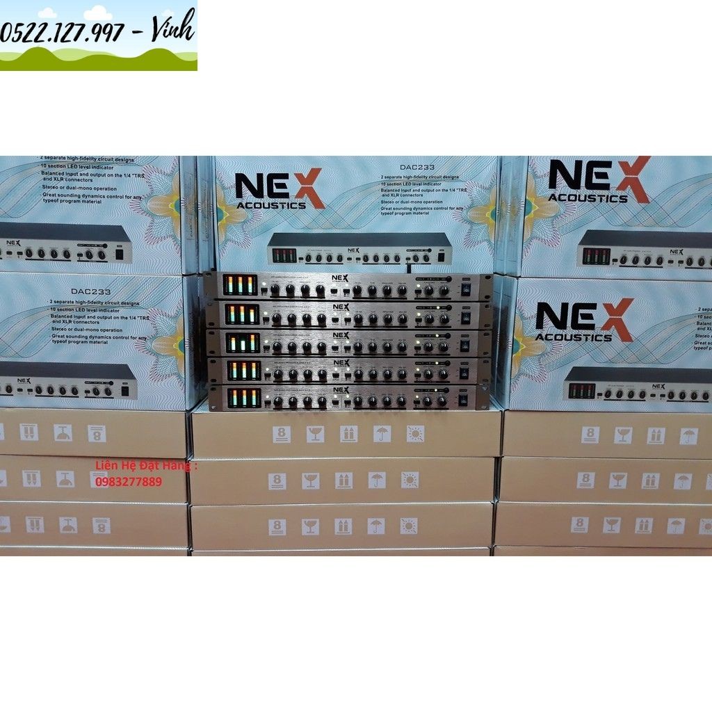Máy Nâng tiếng Nex DAC233 chinh hang năm 2021  - Gia Khang Electronic