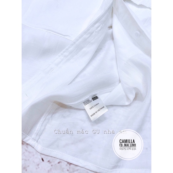 ⚡️TÚi NGỰC⚡️Áo sơ mi trắng tay hến có túi ngực | BigBuy360 - bigbuy360.vn