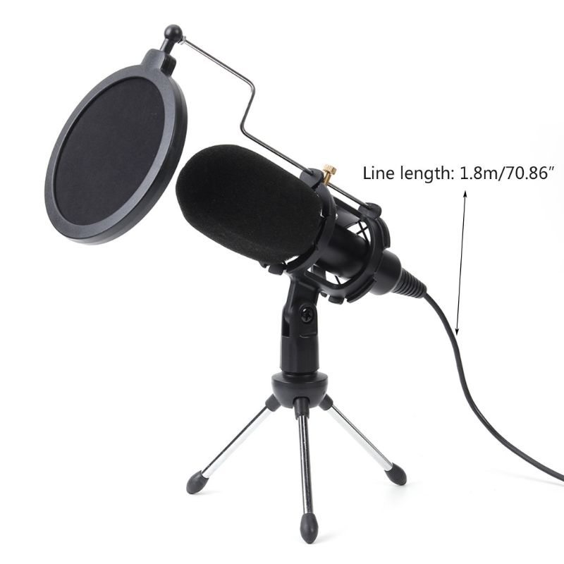 Bộ Micro zzz Cổng USB Chuyên Dụng Cho Vlogging Online Chat