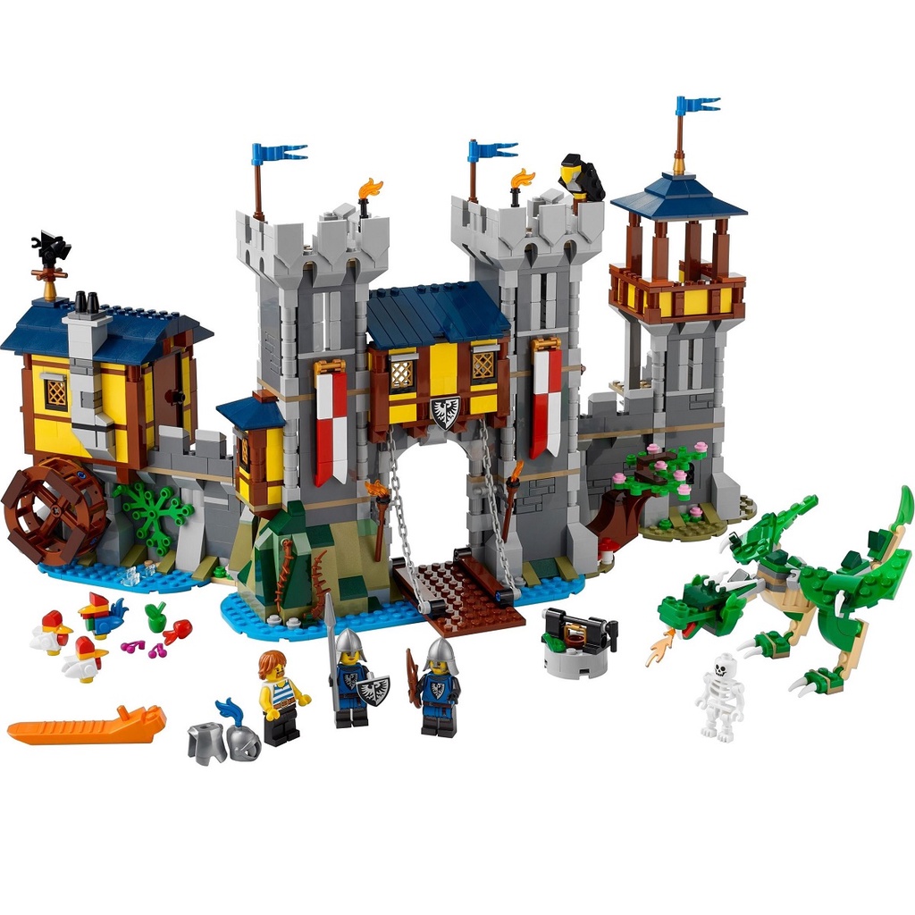 Bộ lắp ráp Lâu Đài Thời Trung Cổ - LEGO Creator 31120 Medieval Castle