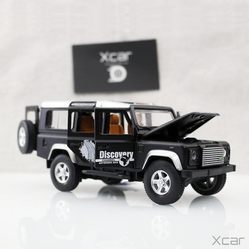 Ô tô đồ chơi Land Rover Defender ❤️ Tỉ Lệ 1:32 ❤️ Xe Mô Hình Cao Cấp Bằng Hợp Kim