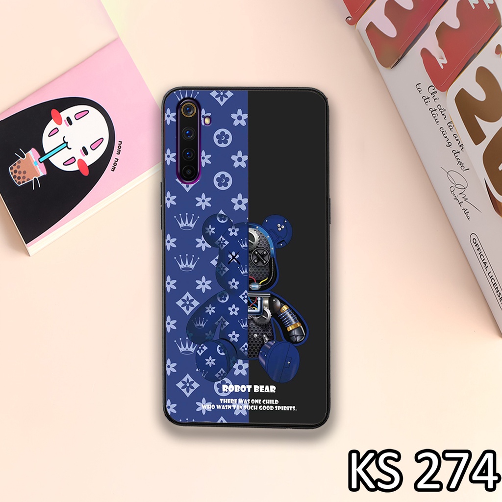 [Sale] Ốp lưng Realme 5/Realme 5i/Realme 5 Pro/Realme 6/Realme 6 Pro in hình RobotBear hot nhất 2022