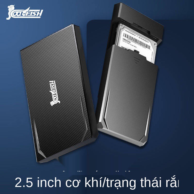 Hộp đĩa cứng di động 2.5 inch SATA ngoài USB3.0 Máy tính xách tay Cơ khí SSD Trạng thái rắn Thay đổi hộp di động