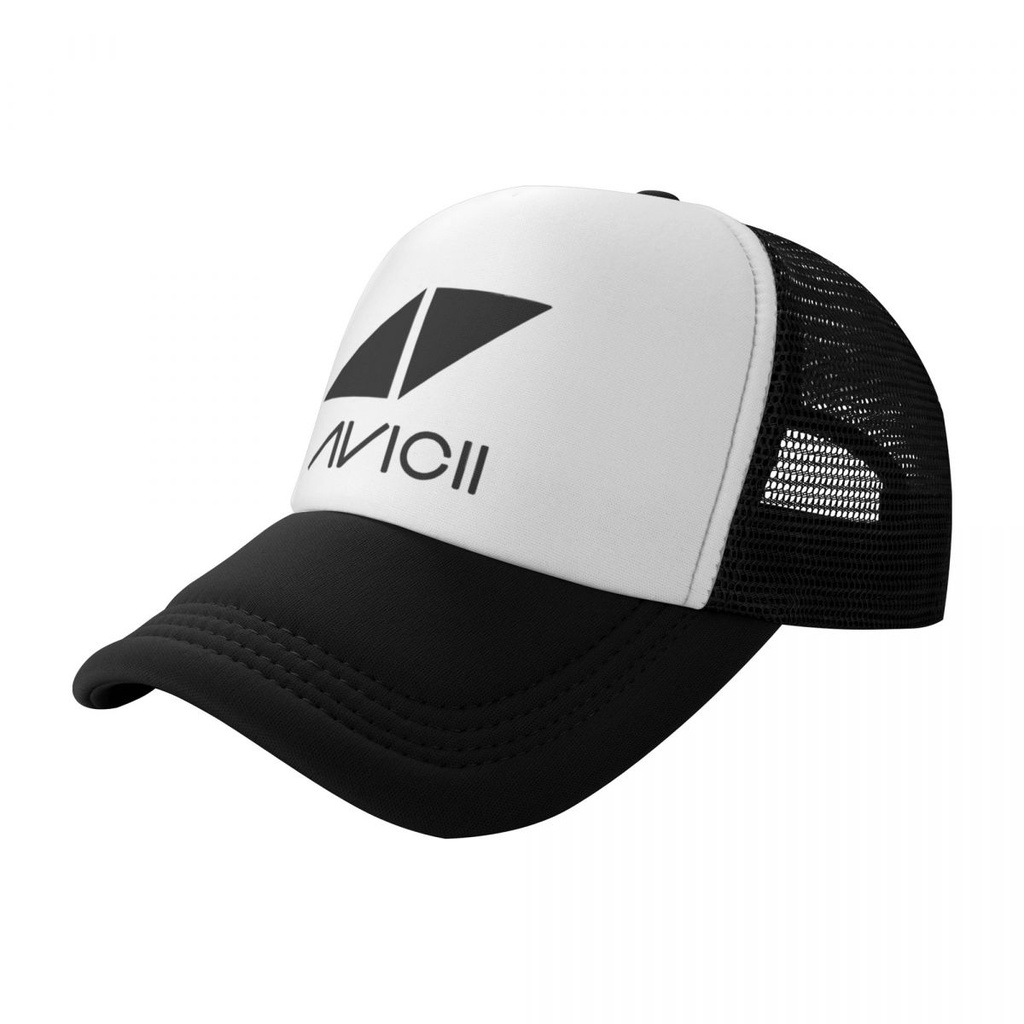 Avicii logo Người Lớn Lưới Mũ Bóng Chày Nam Mũ Nữ Mũ Bóng Chày Mặc Mũ Chống Nắng Mũ Lưới Chống Nắng 