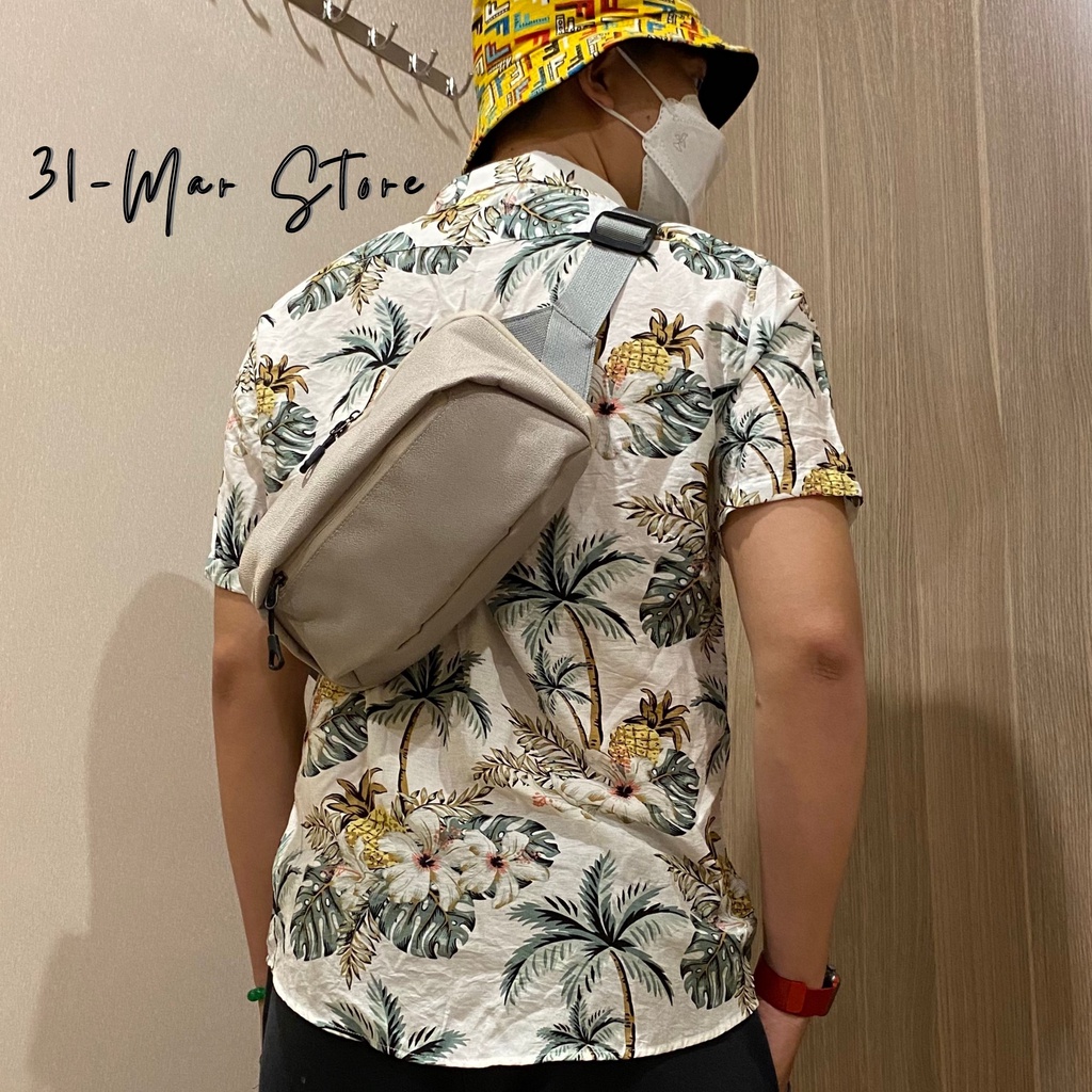 Túi đeo chéo Nam Weixier vải Jacquard cao cấp nhiều ngăn tiện dụng | BigBuy360 - bigbuy360.vn