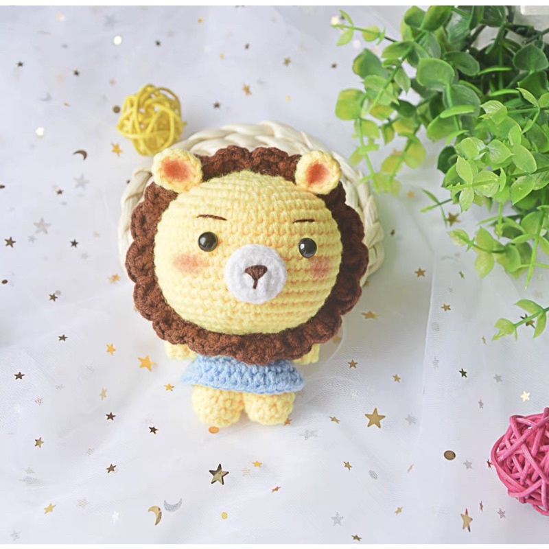 DIY Gói Nguyên Liệu Móc Len Thú Ngộ Nghĩnh- Quà Tặng Handmade Tự Làm Trang Trí Móc Khoá [Có hướng dẫn]