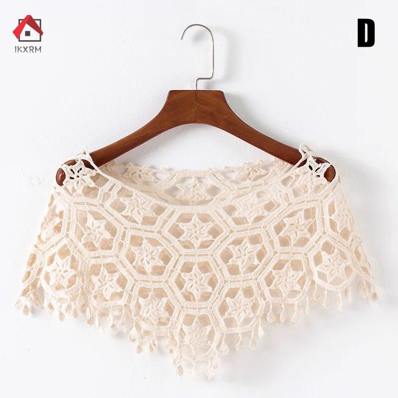 Áo Choàng Đan Len Phối Ren Phong Cách Cổ Điển Dành Cho Nữ | BigBuy360 - bigbuy360.vn