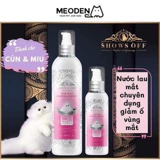 Nước lau vết ố mắt cho chó mèo Shows Off