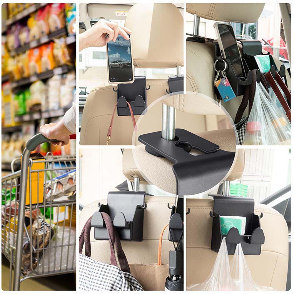 Rebuy1 Móc Treo Điện Thoại Hai Đầu Đa Năng Sáng Tạo Dùng Trong Xe Hơi