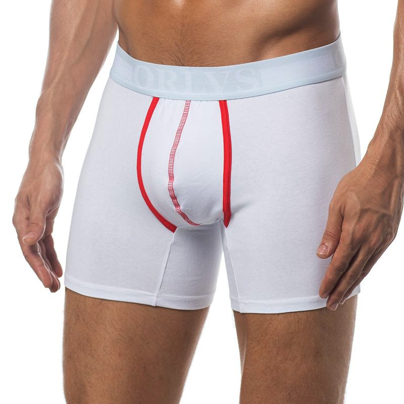 Quần Lót Boxer Cotton Dài Mềm Mại Lưng Cao Orlvs Dành Cho Nam Giới 120