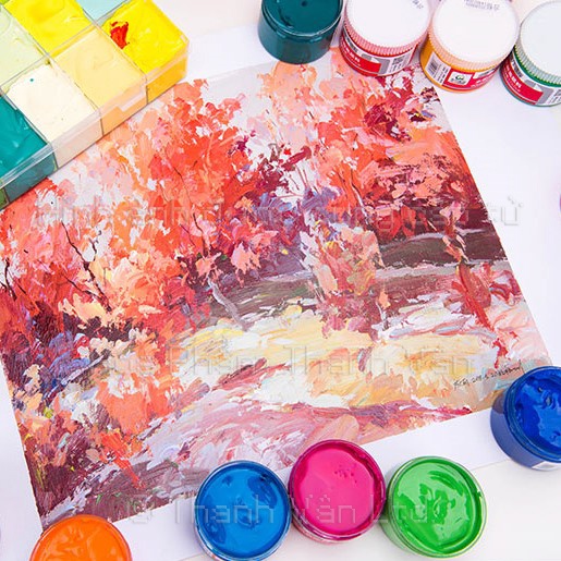 Màu Wat - Goache Gouache Chinjoo Color 25ml/100ml