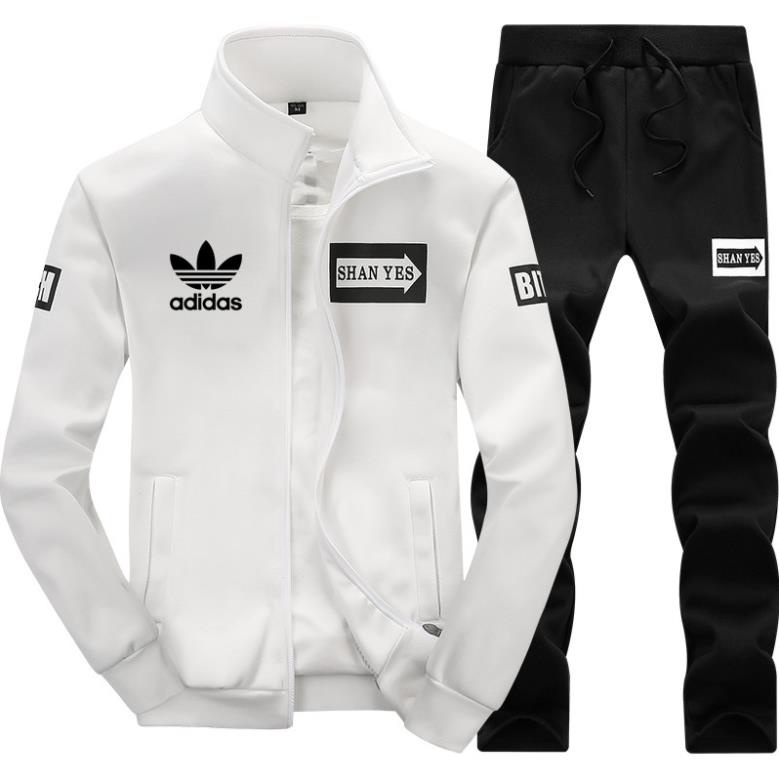 Bộ đồ thể thao Adidas dài tay thiết kế đơn giản thời trang dành cho nam !