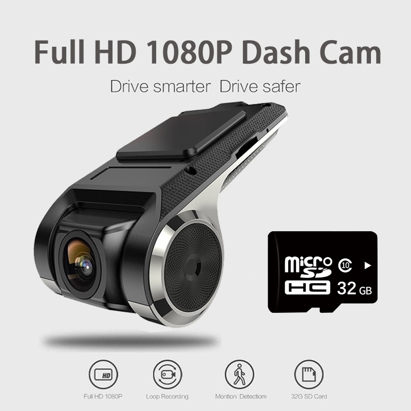 Camera Hành Trình DVR ADAS 1080P Hỗ Trợ Quay Đêm Độ Phân Giải 1080P