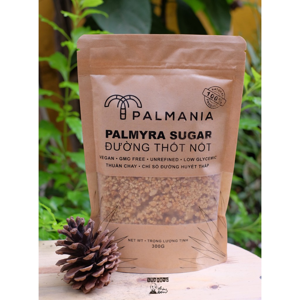 Đường thốt nốt bột nguyên chất (Palmania) - 300g