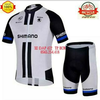 Bộ Quần Áo Xe Đạp Shimano Thoáng Khí Cao Cấp Nhập Khẩu Đài Loan