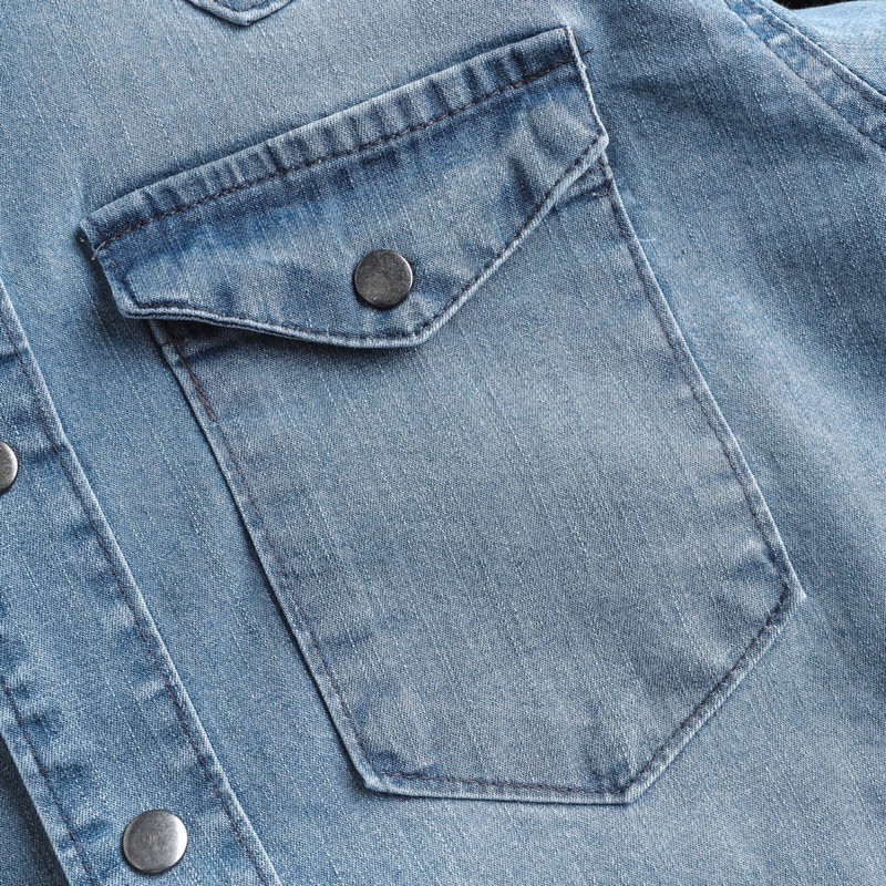 Áo sơmi nam demin cao cấp unisex hàng xuất xịn - áo khoác | BigBuy360 - bigbuy360.vn