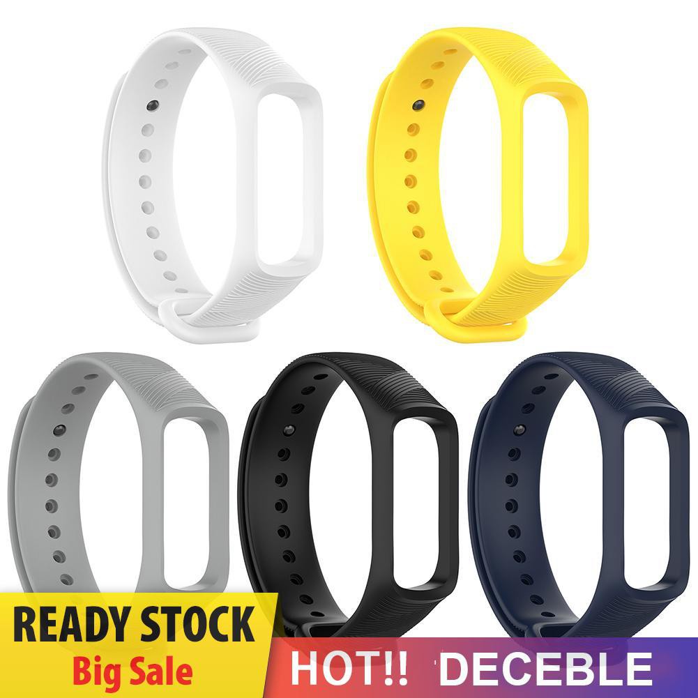 Deceble Soft TPU Twill Wristband Watch Bracelet Strap for Samsung Galaxy Fit-e R375