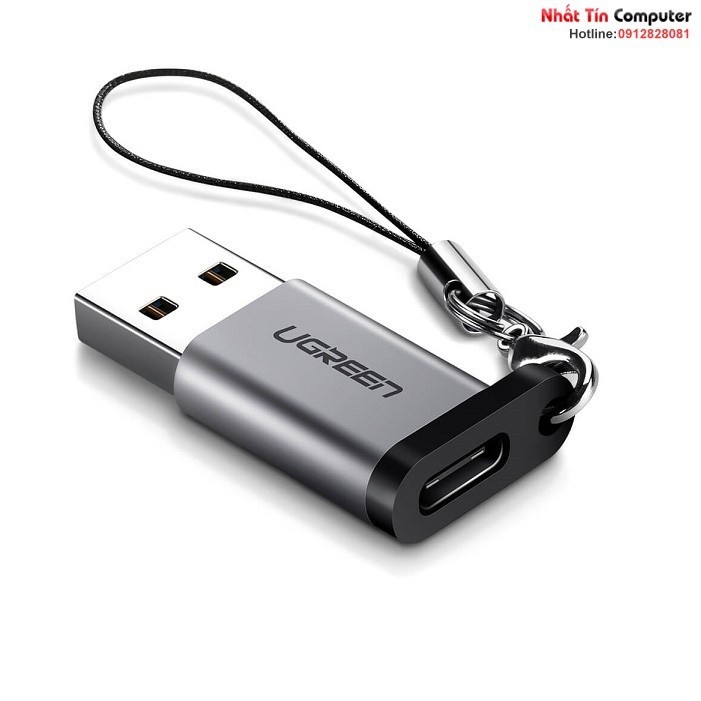 Đầu chuyển USB 3.0 to USB Type-C chính hãng Ugreen 50533 cao cấp | BigBuy360 - bigbuy360.vn