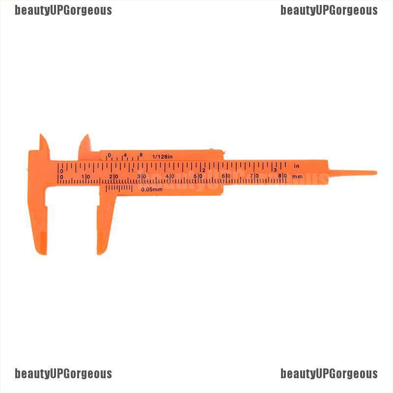 1 Thước Đo Lường Bằng Nhựa Mini 80mm