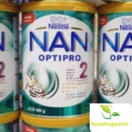 Combo 3 lon Sữa NAN OPTIPRO 2 Mẫu Mới 400g (Date 2021)