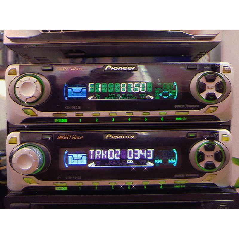 Đầu cd&tape Pioneer MOSFET giành cho ô tô . lắp chung cho tất các hãng xe.