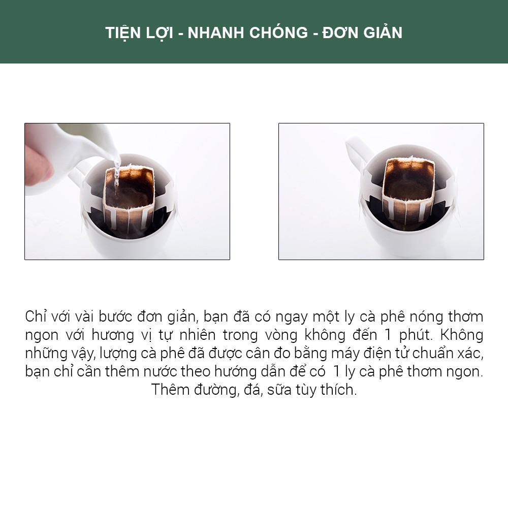 Gói Cà Phê Phin Giấy Nhật Origami Thunder 1 Trọng lượng 12g – 1864 CAFÉ | BigBuy360 - bigbuy360.vn
