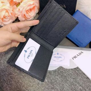 Ví prada fullbox kèm thẻ, túi giấy hãng
