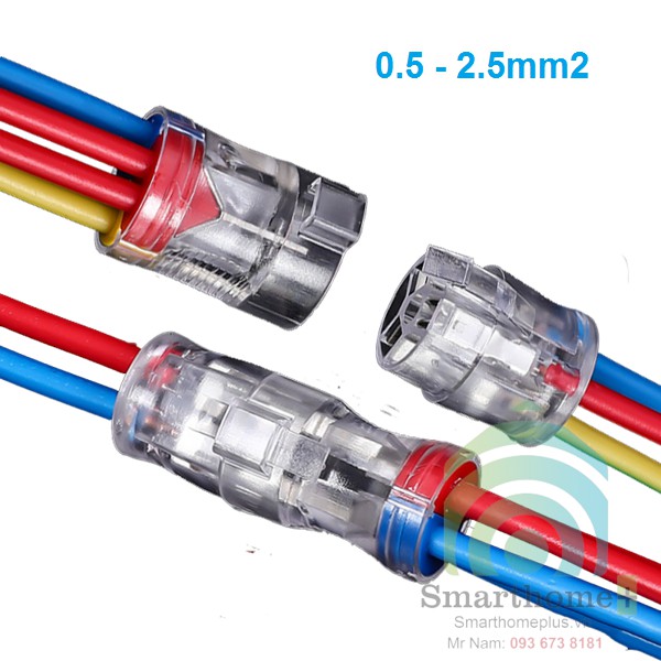 Bộ 5 Jack Cắm Điện Nhanh Di Động Đôi Tròn 24A LT