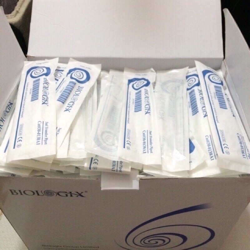 Combo 50 Ống Bón Sữa ,Bón nước , siro  Pipet Biologix