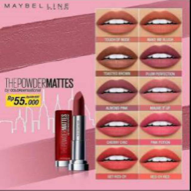 (hàng Mới Về) Son Lì Maybelline Màu Sắc Thời Trang | BigBuy360 - bigbuy360.vn