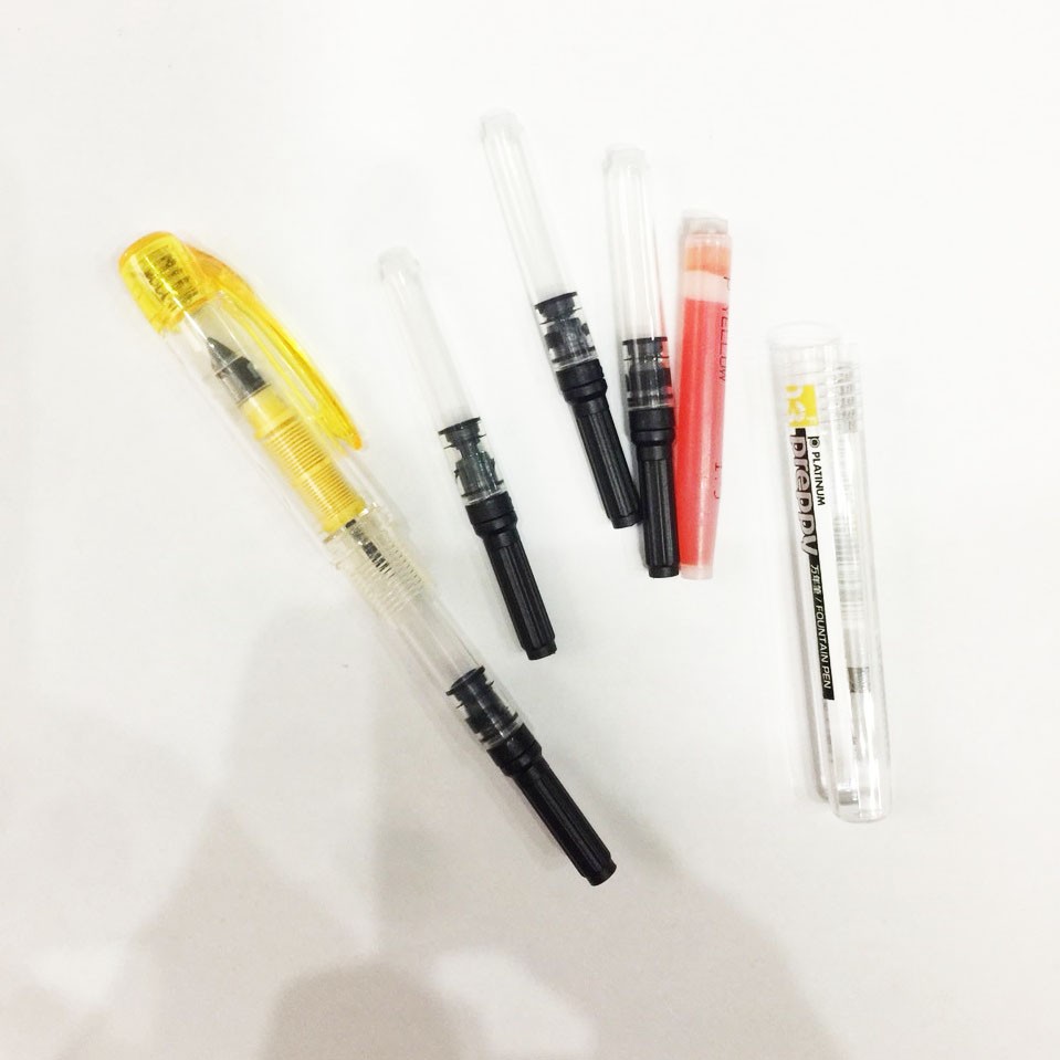 Bơm mực  bút máy Preppy / Plaisir Platinum