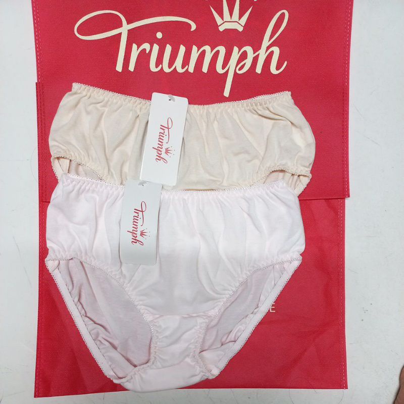 Quần lót TRIUMPH MIDI10 màu kem, hồng size M, L,EL