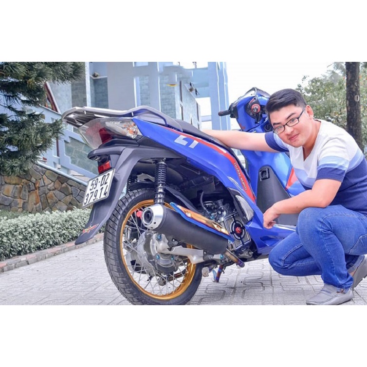 Chân chống xe máy kim loại Titan cho Exciter Wave Dream Sirus Winer