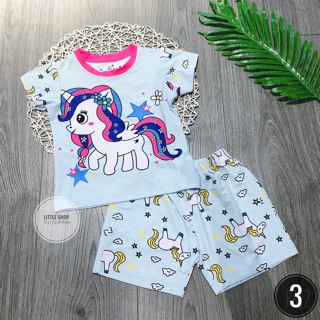 Bộ 3D Ngựa Pony cho bé gái (10-26kg)