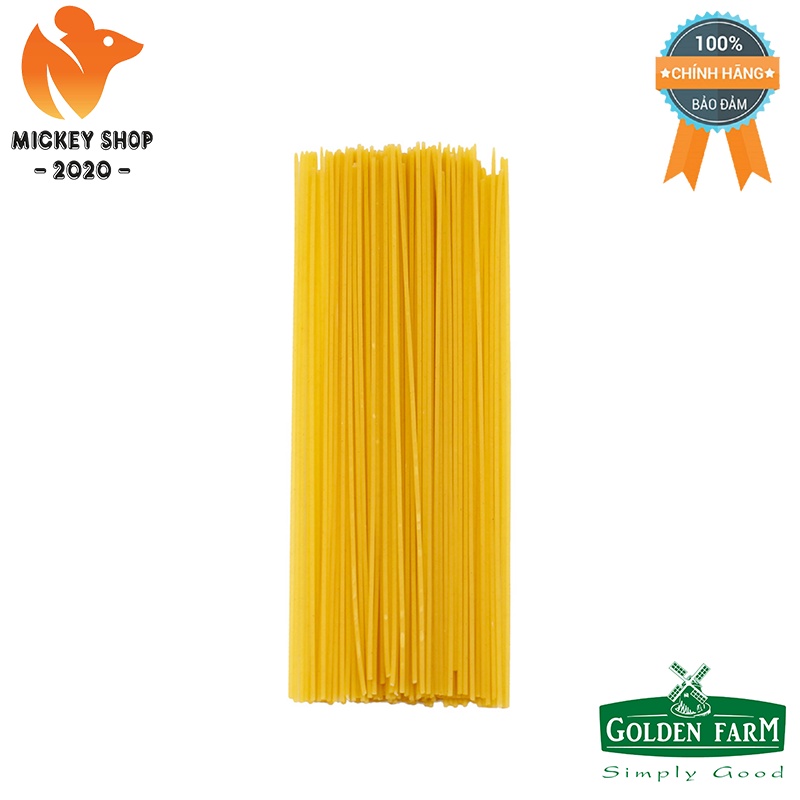 [ BÁN CHẠY ] Mì Spaghetti Golden Farm - Túi 500g- CHÍNH HÃNG