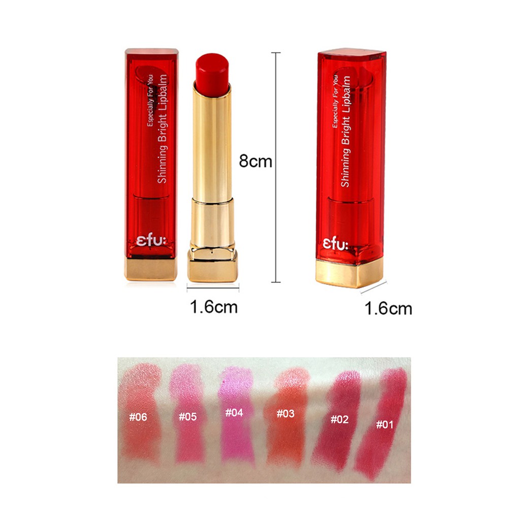 Son môi kháng nước lâu trôi EFU nhiều màu lựa chọn #8047 | BigBuy360 - bigbuy360.vn