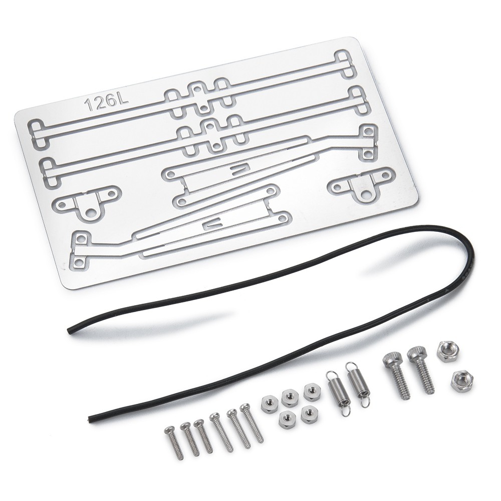 Cần Gạt Nước Bằng Kim Loại Cho Xe Điều Khiển Từ Xa 1 / 10 Jeep Cherokee Traxxas Trx4 Defender Bronco G500 Mst Km2