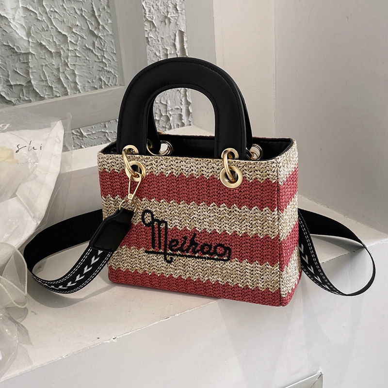 Túi Xách Đan Rơm Cao Cấp Phong Cách Mới Dành Cho Nữ