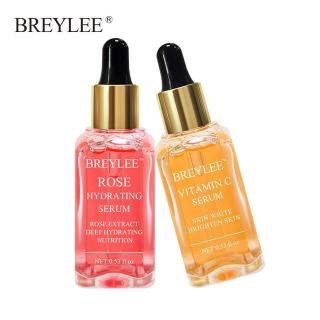 Set 2 sản phẩm tinh chất breylee thành phần hoa hồng nuôi dưỡng 17ml + vitamin c làm trắng 17ml