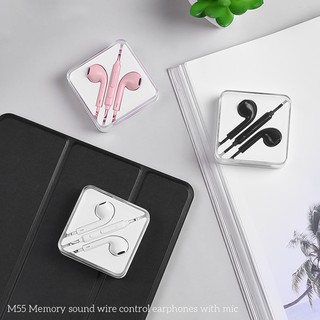 Tai Nghe Nhét Tai M55 Có Micro Jack 3.5mm