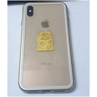 Miếng dán điện thọai mèo thần tài