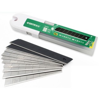 Lưỡi dao rọc giấy thép SK2 25mm Sata 93438